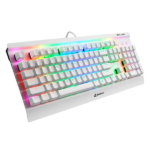 TECLADO GAMING RGB SHARKOON SKILLER SGK3 MECÁNICO ALÁMBRICO USB INGLÉS SWITCH AZUL 4044951032174 - Image 2