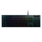 TECLADO GAMING RGB LOGITECH G815 MECÁNICO ALÁMBRICO INGLÉS 920-008984