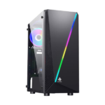 CASE GAMING RGB EAGLE WARRIOR CG05AARA001C H430 MID TOWER SIN VENTILACIÓN INCLUIDA CON VIDRIO FRONTAL Y LATERAL Y TIRA RGB - Image 2