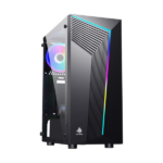CASE GAMING RGB EAGLE WARRIOR CG10AARA001C MID TOWER SIN VENTILACIÓN INCLUIDA CON VIDRIO LATERAL Y TIRA RGB - Image 2