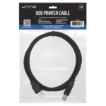 CABLE USB PARA IMPRESORA UNNO TEKNO CB4006BK 480 MBPS 1.8M - Image 2
