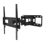 SOPORTE DE PARED PARA TV UNNO TEKNO TM8058BK COMPATIBLE CON TELEVISORES PLANOS DE HASTA 55" CAPACIDAD DE 40KG DE MOVIMIENTO COMPLETO - Image 2