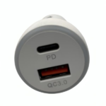 CARGADOR DE CARRO NOVA PA036EBC001C 36W 1 PUERTO USB-C Y 1 PUERTO USB-A CARGA RAPIDA - Image 2