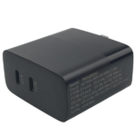 CARGADOR DE PARED NOVA PA045RBU001C 45W 2 PUERTOS USB-C CARGA RAPIDA CON ENCHUFE PLEGABLE - Image 2