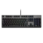 TECLADO GAMING RGB COOLER MASTER CK350 MECÁNICO ALÁMBRICO USB INGLÉS SWITCH MARRÓN CK-350-KKOM1-US